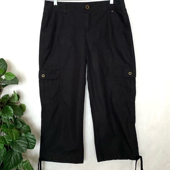 Tommy Hilfiger Sporty Cropped Pants - Picture 1 of 16